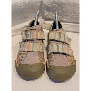 KEEN Sula shoe 1006911 Girls Size 1 Canvas Sneakers Strap